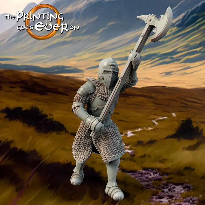 Miniature: Fiefdoms Axemen