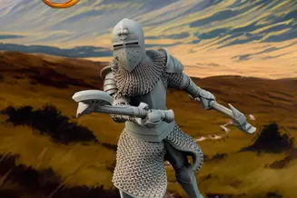 Miniature: Fiefdoms Axemen