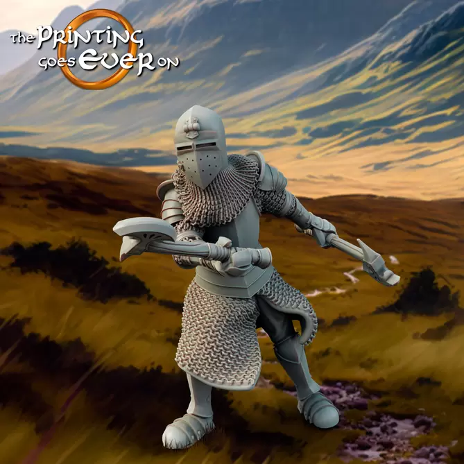 Miniature: Fiefdoms Axemen