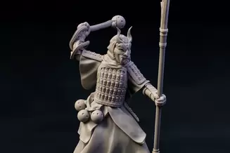 Миниатюра: Dark Alchemist (Foot and Mounted)