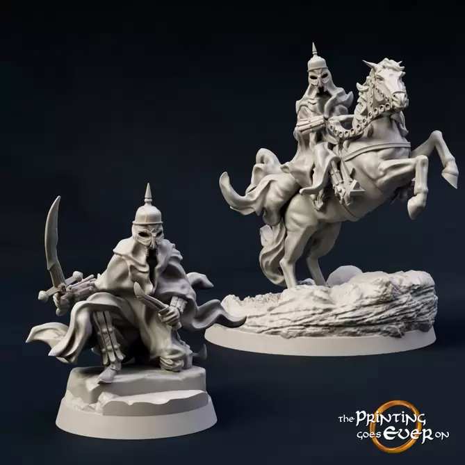 Миниатюра: Dark Assassin (Foot and Mounted)