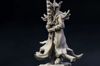 Miniature: Dark King (Foot and Mounted)