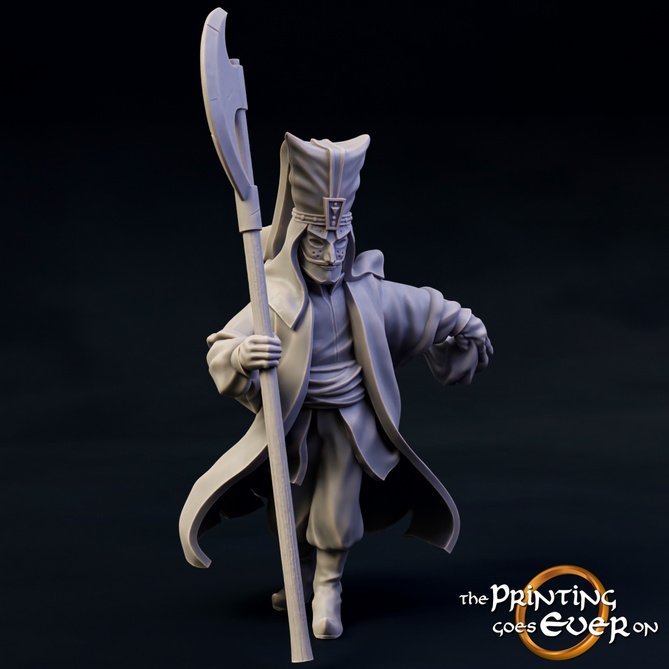 Miniature: Dark Sorcerer (Foot and Mounted)