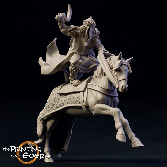 Miniature: Dark Swordmaster (Foot and Mounted)