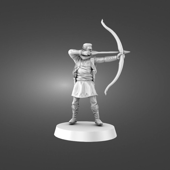 Miniature: Elven Archers
