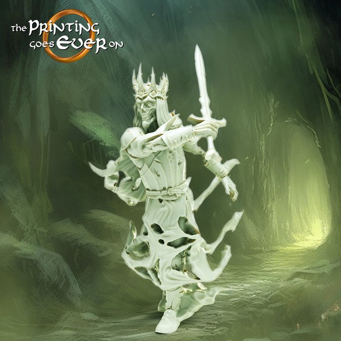 Miniature: Ghost King (Foot and Mounted)