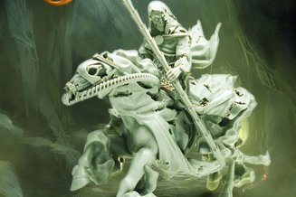 Miniature: Ghost Mage (Foot and Mounted)