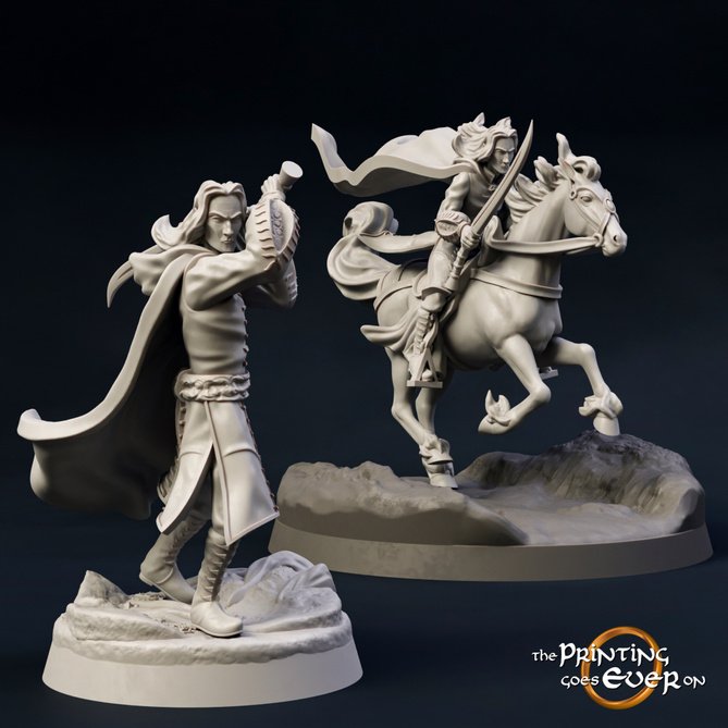 Miniature: Gollocel (Foot and Mounted)
