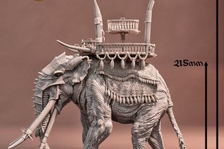 Miniature: Giant War Elephant