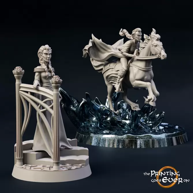 Миниатюра: Lady Aranwen (Foot and Mounted)