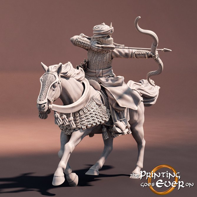 Miniature: Men of the East Archer (Mounted)