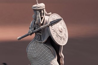 Miniature: Men of the East Warriors
