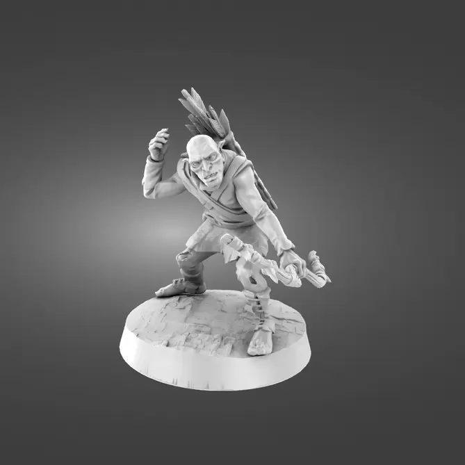 Miniature: Orc Archers
