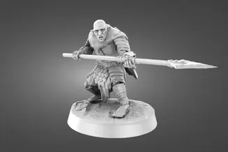 Miniature: Orc Spearmen