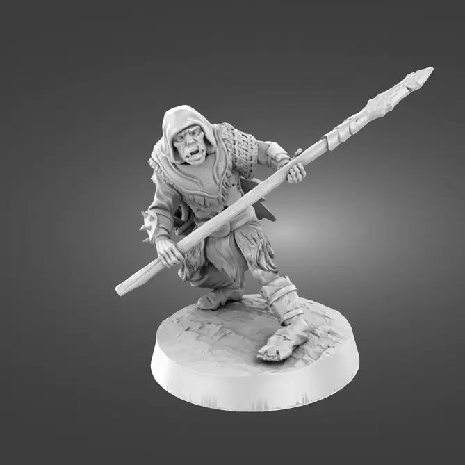 Miniature: Orc Spearmen