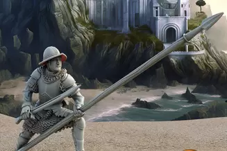 Miniature: Fiefdoms Pikemen