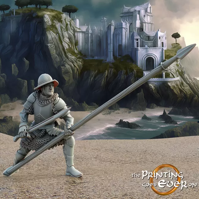 Miniature: Fiefdoms Pikemen