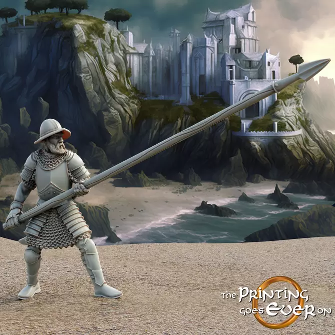 Miniature: Fiefdoms Pikemen