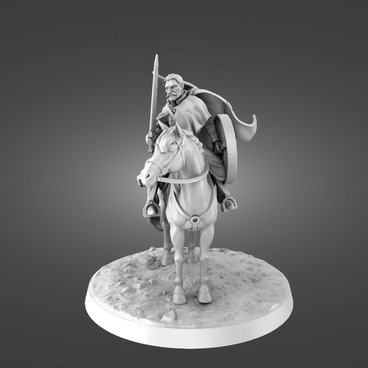 Ristania Captain (Foot and Mounted)