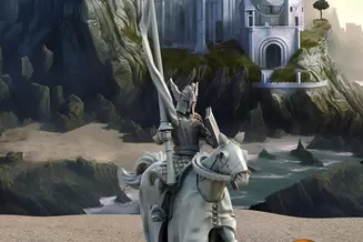 Миниатюра: Fiefdoms Swan Knights (Mounted)
