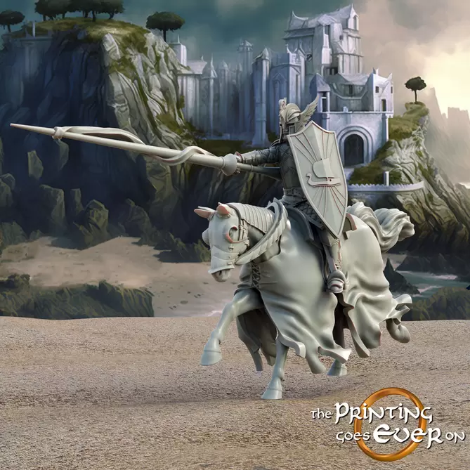 Миниатюра: Fiefdoms Swan Knights (Mounted)