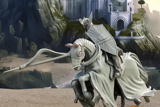 Миниатюра: Fiefdoms Swan Knights (Mounted)