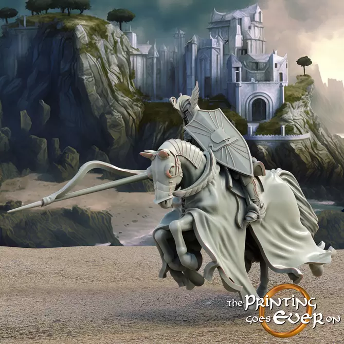 Миниатюра: Fiefdoms Swan Knights (Mounted)