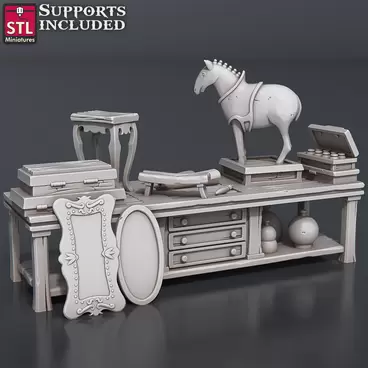 Antique Shop Displays