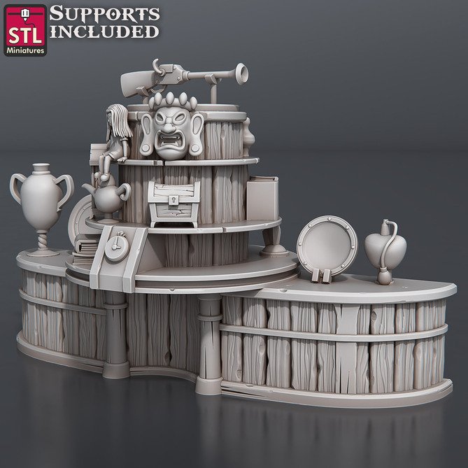 Miniature: Antique Shop Displays