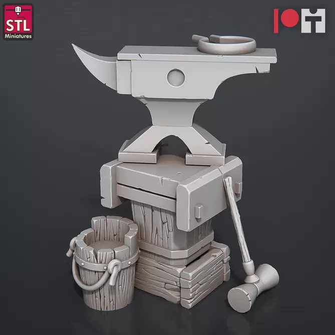 Miniature: Bell Maker Anvil