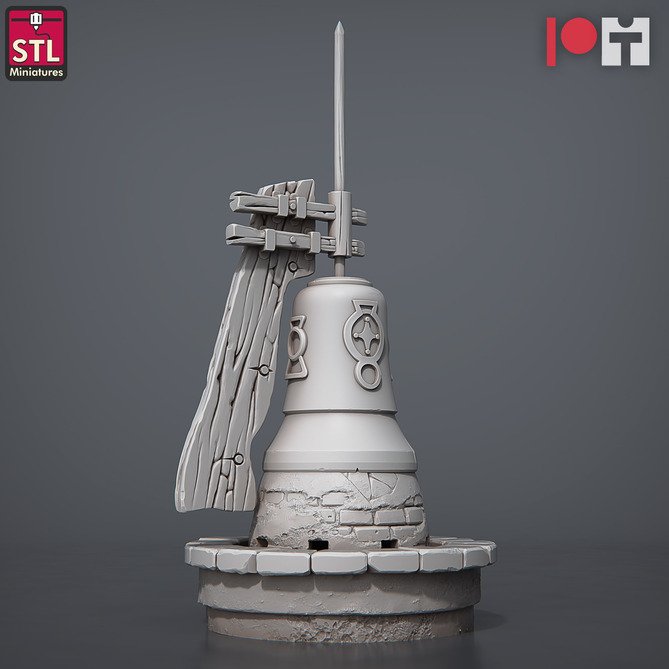 Miniature: Bell Maker Bell Foundry