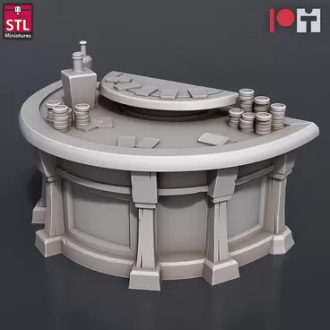 Casino Blackjack Table