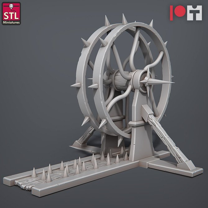 Miniature: Inquisitor Torture Wheel