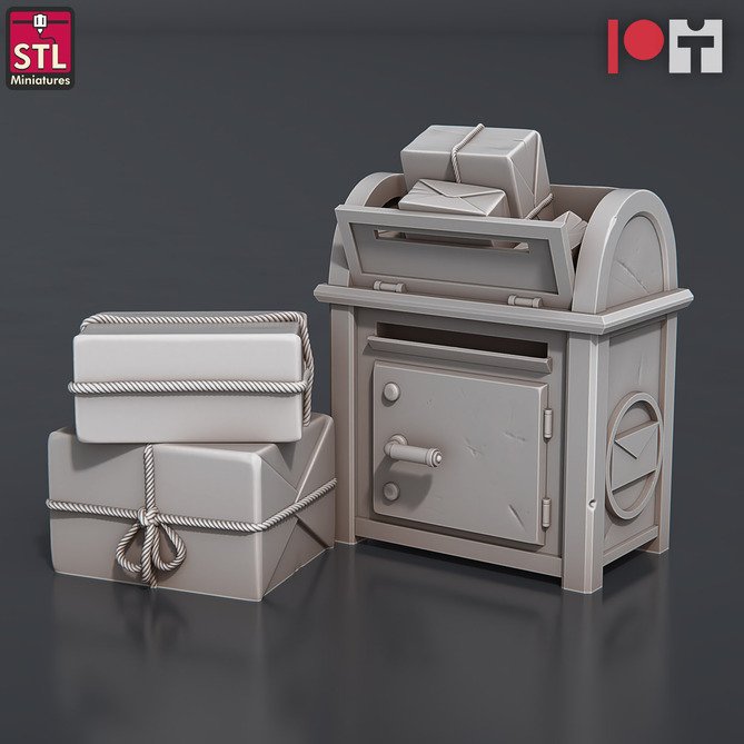 Miniature: Post Office Mailbox