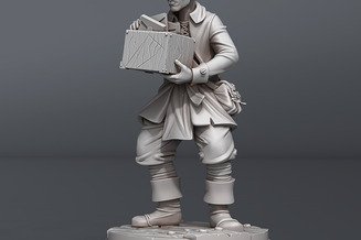 Miniature: Post Office Messengers