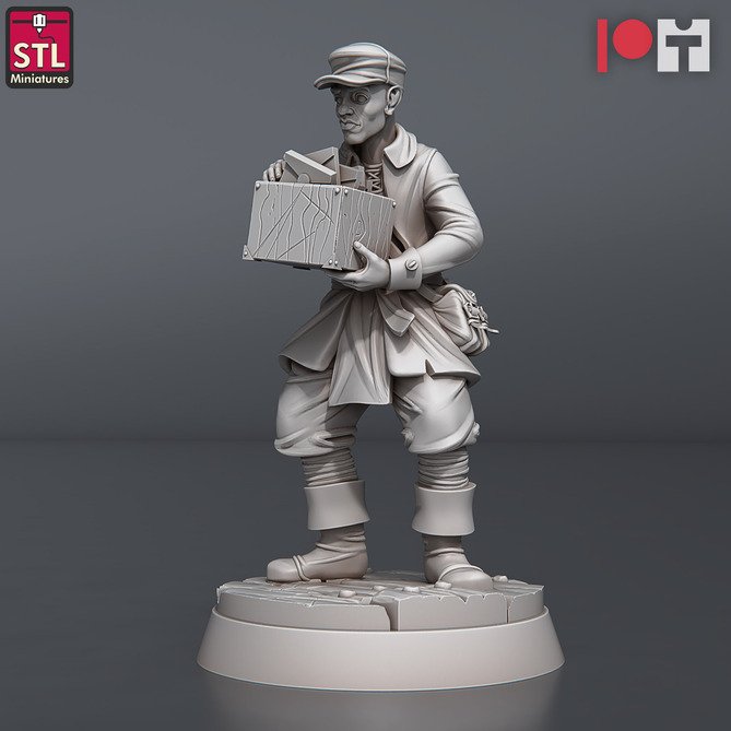 Miniature: Post Office Messengers