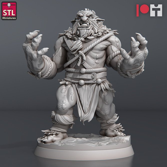 Miniature: Snow Trolls