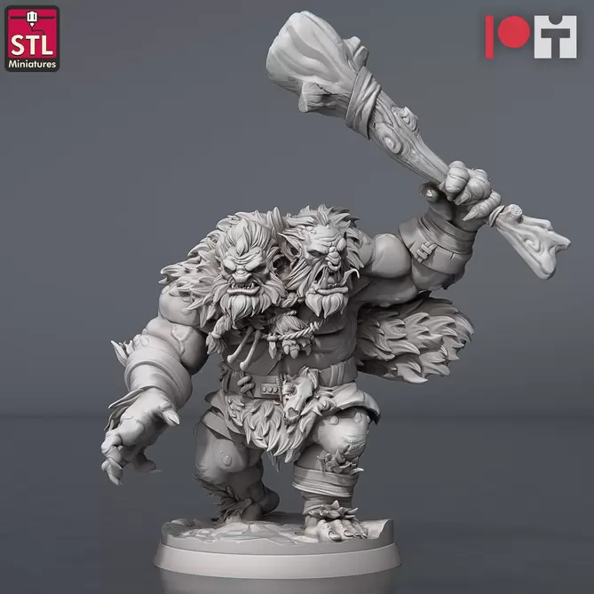 Миниатюра: Two-headed Trolls