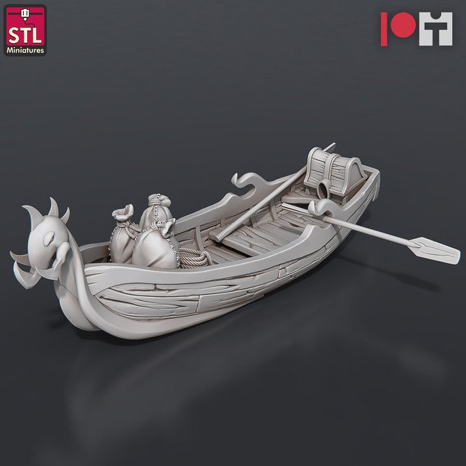 Miniature: Treasure Hunter Ship Boat