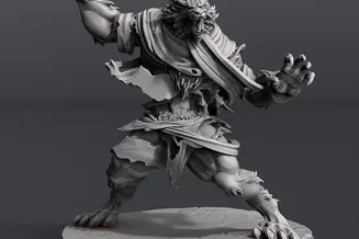 Miniature: Feral Werewolves