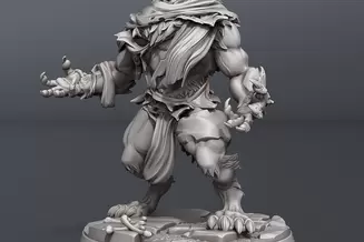 Miniature: Feral Werewolves