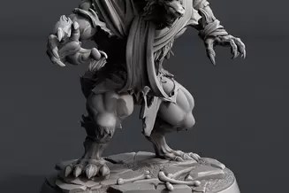 Miniature: Feral Werewolves