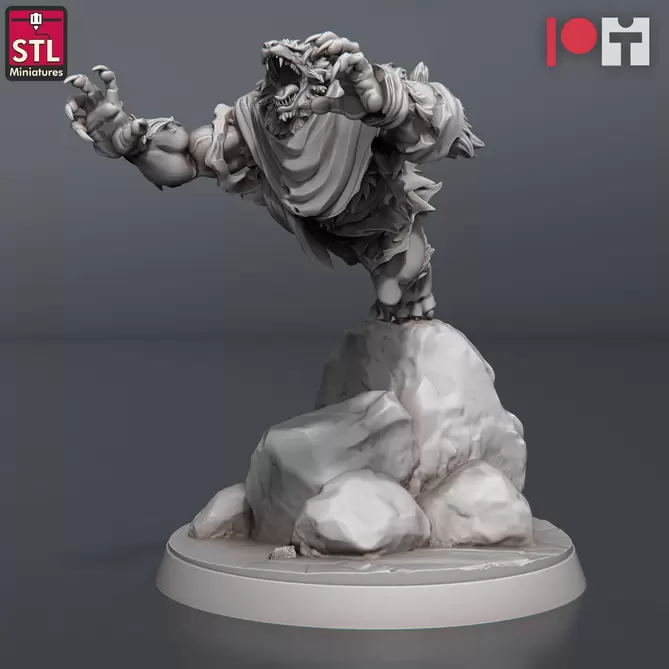 Miniature: Feral Werewolves