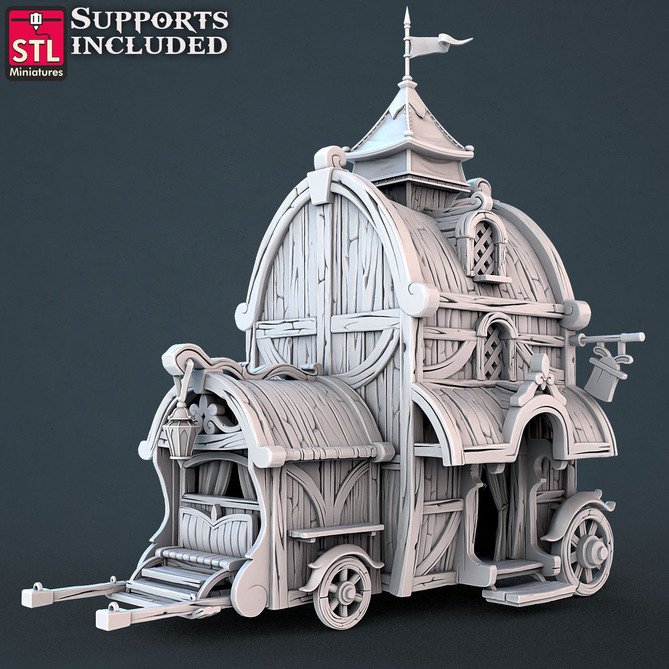 Miniature: Carnival Magic Wagon