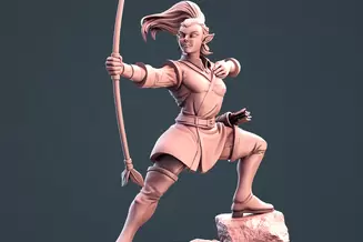 Miniature: Elf Archers