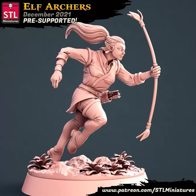 Miniature: Elf Archers