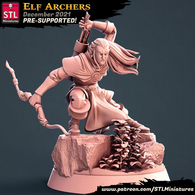 Miniature: Elf Archers