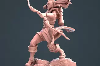 Miniature: Elf Archers