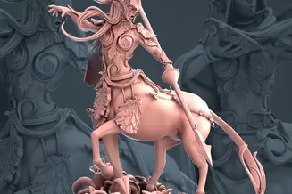 Миниатюра: Elf Centaurs