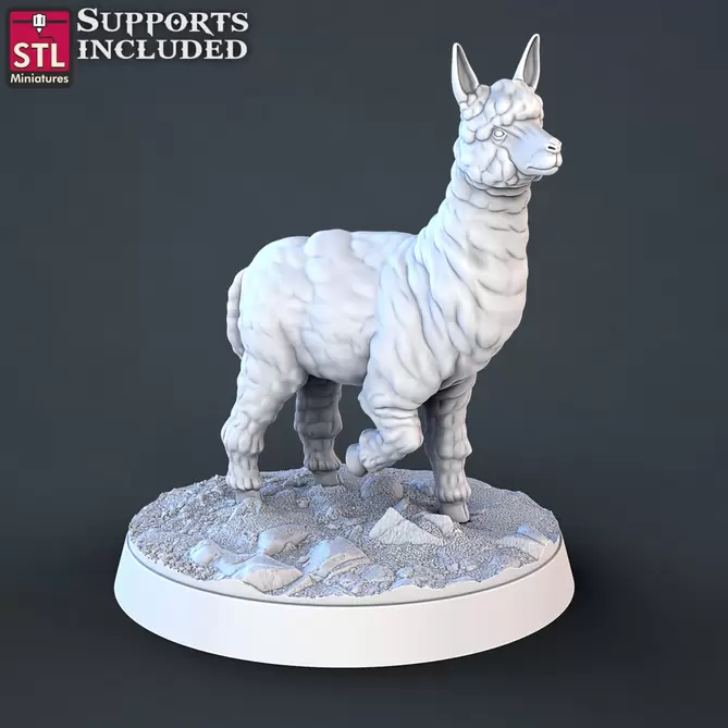 Miniature: Farm Alpaca